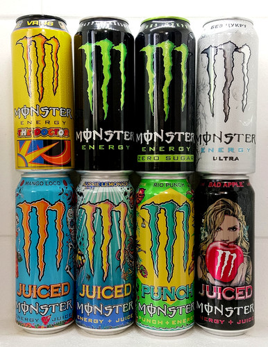 Monster energy lattine vuote - monster,