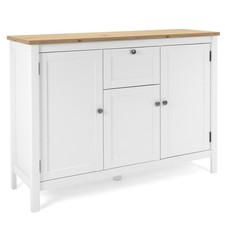 Cassettiera bianca legno cassetti credenza cassettiera Homestyle4u