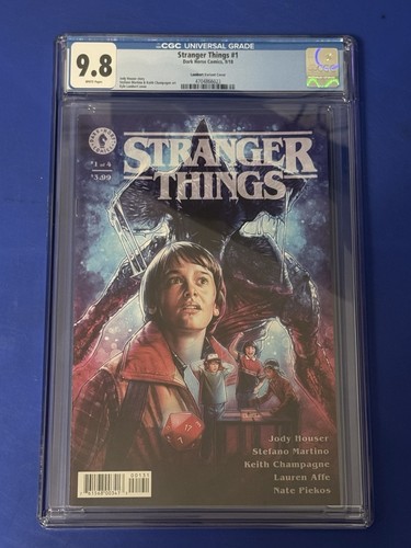 Stranger things cgc 9 8 - stranger,