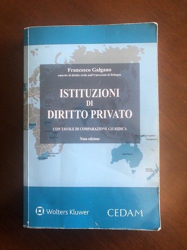 Istituzioni diritto privato - diritto,