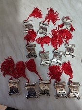 BOMBONIERA PERGAMENA LAUREA IN ZAMA CON LACCETTO ROSSO