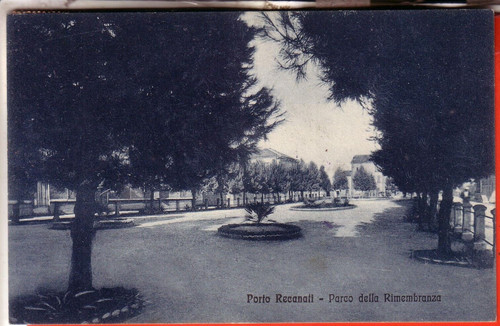 Cartolina porto recanati - , fp