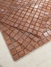 Piastrelle da parete Bisazza GM20.10 vetro oro marrone mosaico 20x20 mm