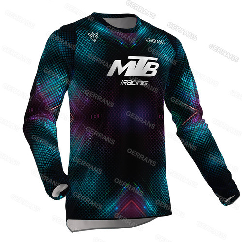 Maglia motocross manica - manica, lunga