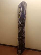 Snowboard Wild Duck asimmetrico da gara + attacchi