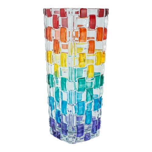 Murano vetro vaso arcobaleno - murano,