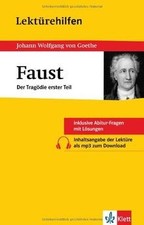 Klett Lektürehilfen Faust -