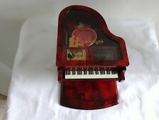 Carillon Musical Box Pianoforte Con Ballerina, Nuovo