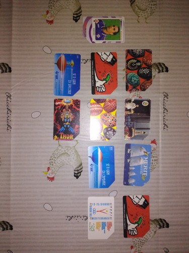Carte schede tessere - carte,