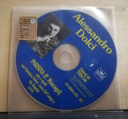 Alessandro dolci parisina - cd,