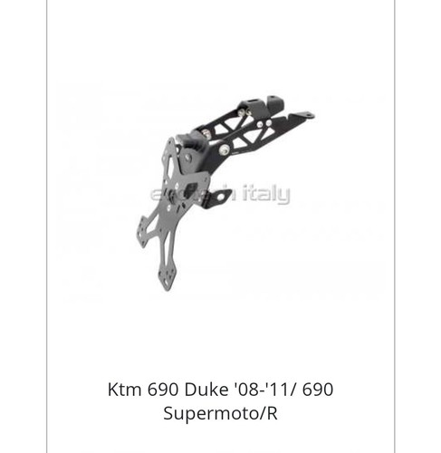 Portatarga ktm 690 supermoto - ktm,