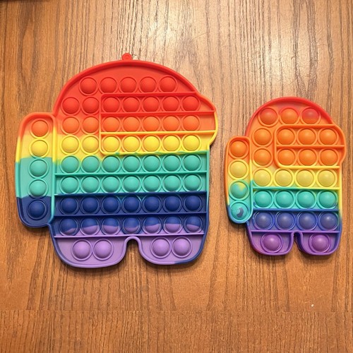 Among arcobaleno silicone - among, us