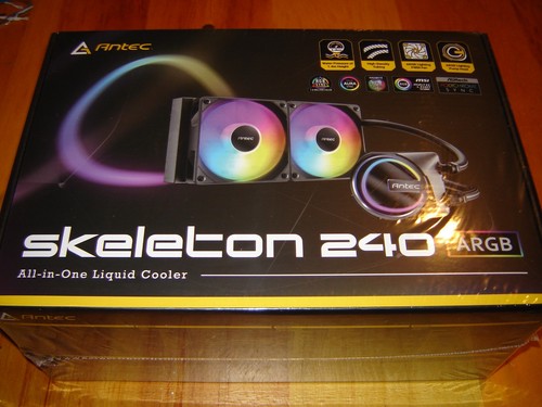 Antec skeleton 240 argb liquid - argb,