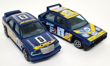 Set auto pressofuse Burago 1/43 Lancia Delta S4 Turbo Mercedes Benz 190E Rally