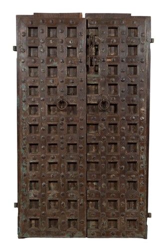 Portone antico legno massello - antico,