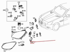 Centralina luci led sinistra