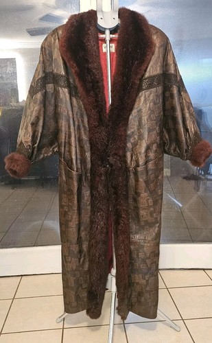 Vitaly trench vintage - , pelle