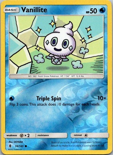 Vanillite 145 common - 33/145,