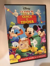 La Casa Di Topolino Cerca e Trova DVD Disney Paperino minnie Pippo Come Foto