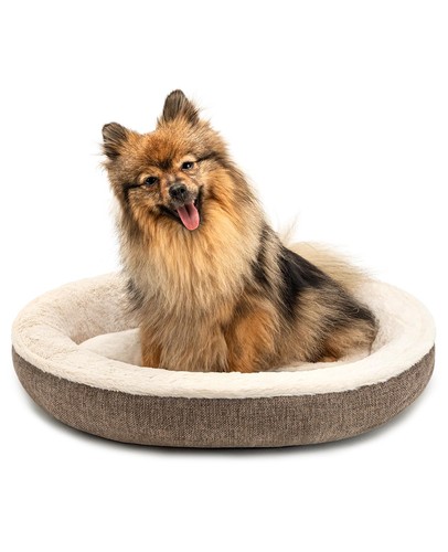 Lettino cani rotondo - , cuscino