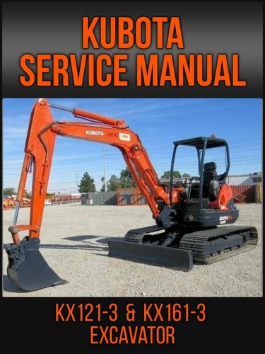 Kubota kx121 kx161 - kubota, kx121-3