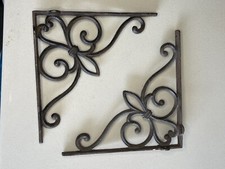 Coppia staffe mensole da