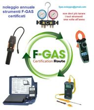 f-gas noleggio strumenti per climatizzazione frigoristi idraulici impiantisti