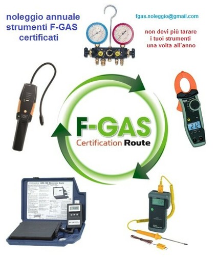 Gas noleggio strumenti per - f-gas,