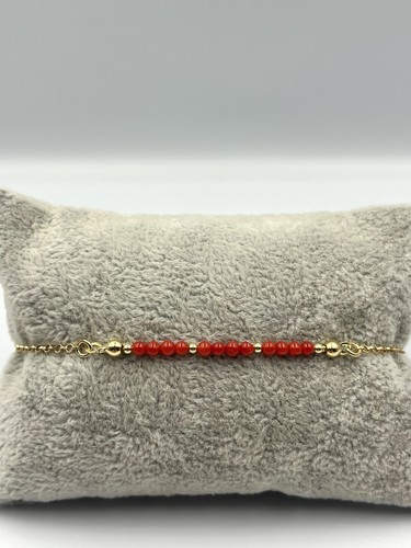 Bracciale donna corallo - bracciale,