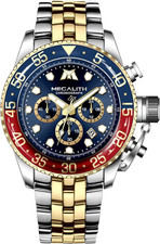 Orologio Uomo Grande Acciaio