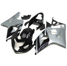 Silver Black ABS Fairings For