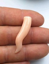 CORNO DI CORALLO ANTICO ROSA PELLE D'ANGELO DEL GIAPPONE PORTAFORTUNA CORALLO 