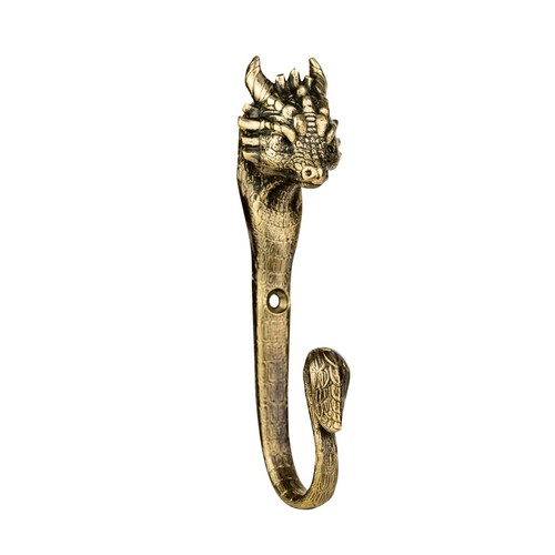 Gancio parete ottone - in,