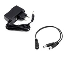 Alimentatore 12 volt stabilizzato con doppia uscita 2A totali