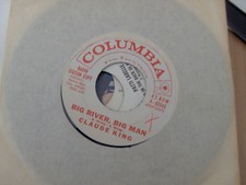 7" PROMO RADIO STATION COPY CLAUDE KING BIG RIVER BIG MAN SWEET LOVIN USA EX++