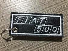 Portachiavi Ricamato Fiat 500