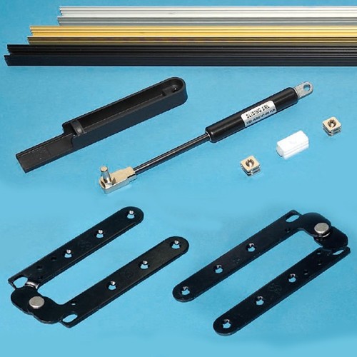 Kit sistema per due ante - , a