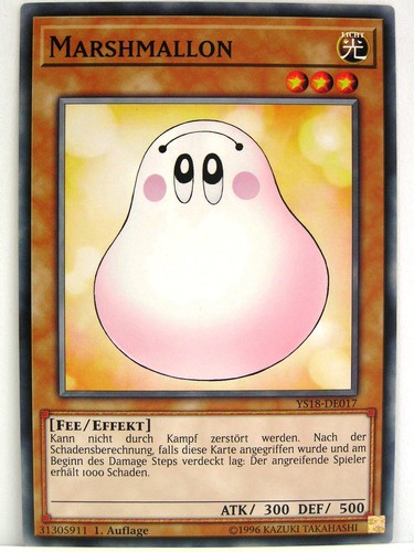 Yugioh 017 marshmallon - 1x,