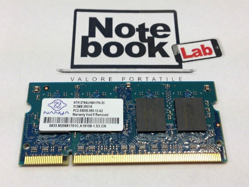 Ram sodimm dimm nanya 512m - ram,