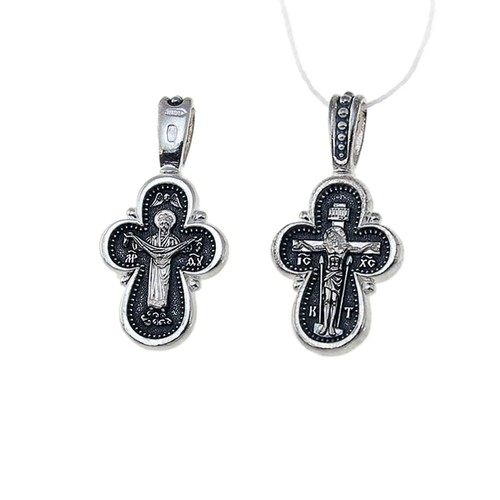 Sterling silver cross 925 - silver,