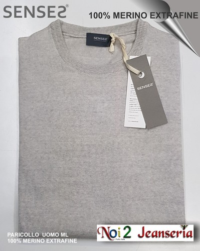 Maglia girocollo senses - girocollo, 100%