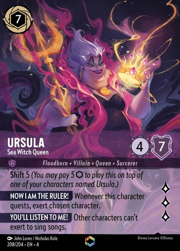 Ursula sea witch queen - sea,