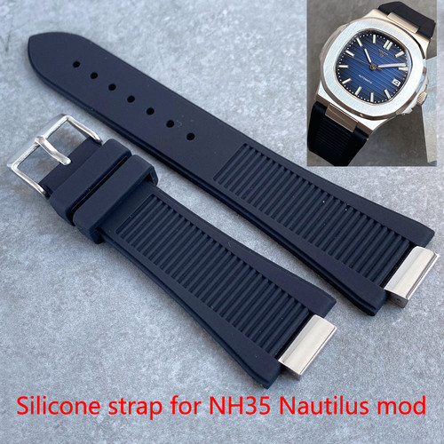 Silicone watch strap for - watch,