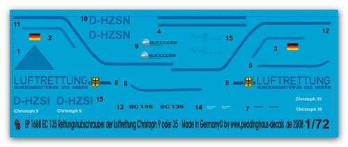 Peddinghaus decals 1688 - peddinghaus, 1/72