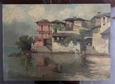 Quadro Antico Olio su Tavola