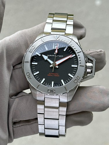 Hamilton khaki navy frogman - khaki,