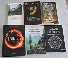 lotto 6 libri SU e DI Tolkien in italiano