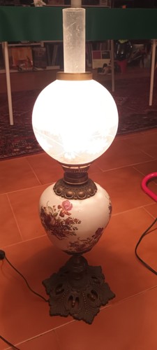 Lampada vetro ceramica - vetro,
