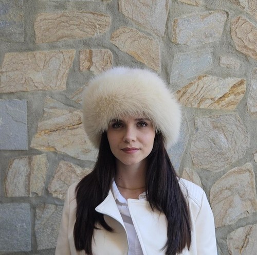 Beige fox cappello in - beige,