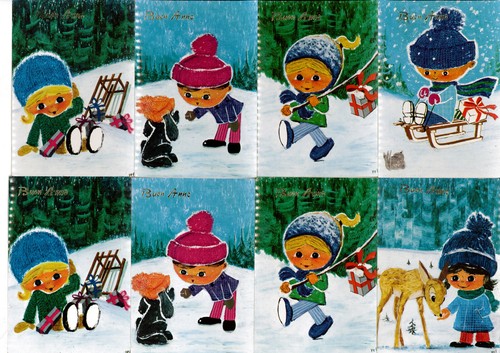 Cartoline natale - 10, pz.